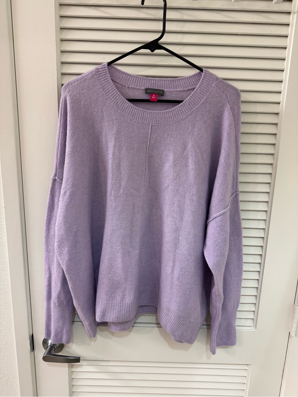 Vince Camuto Lavender Crewneck Sweater (XL)